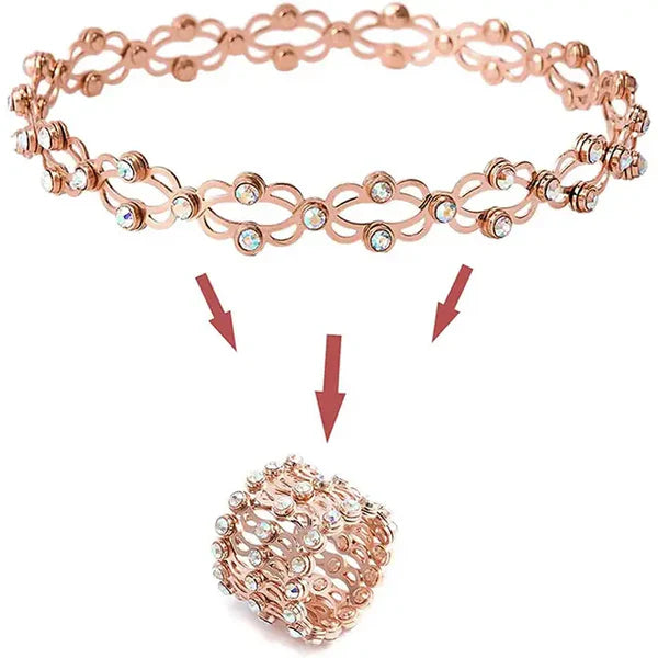 2 In 1 Ring + Bracelet Jewelry for girls. Trending Gift for girls. Stainless Steel