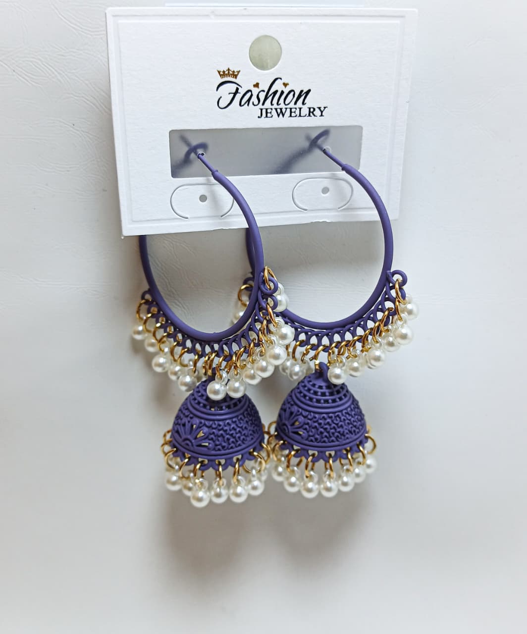 Pair of Neera jhumka bali earrings | All Colours availible