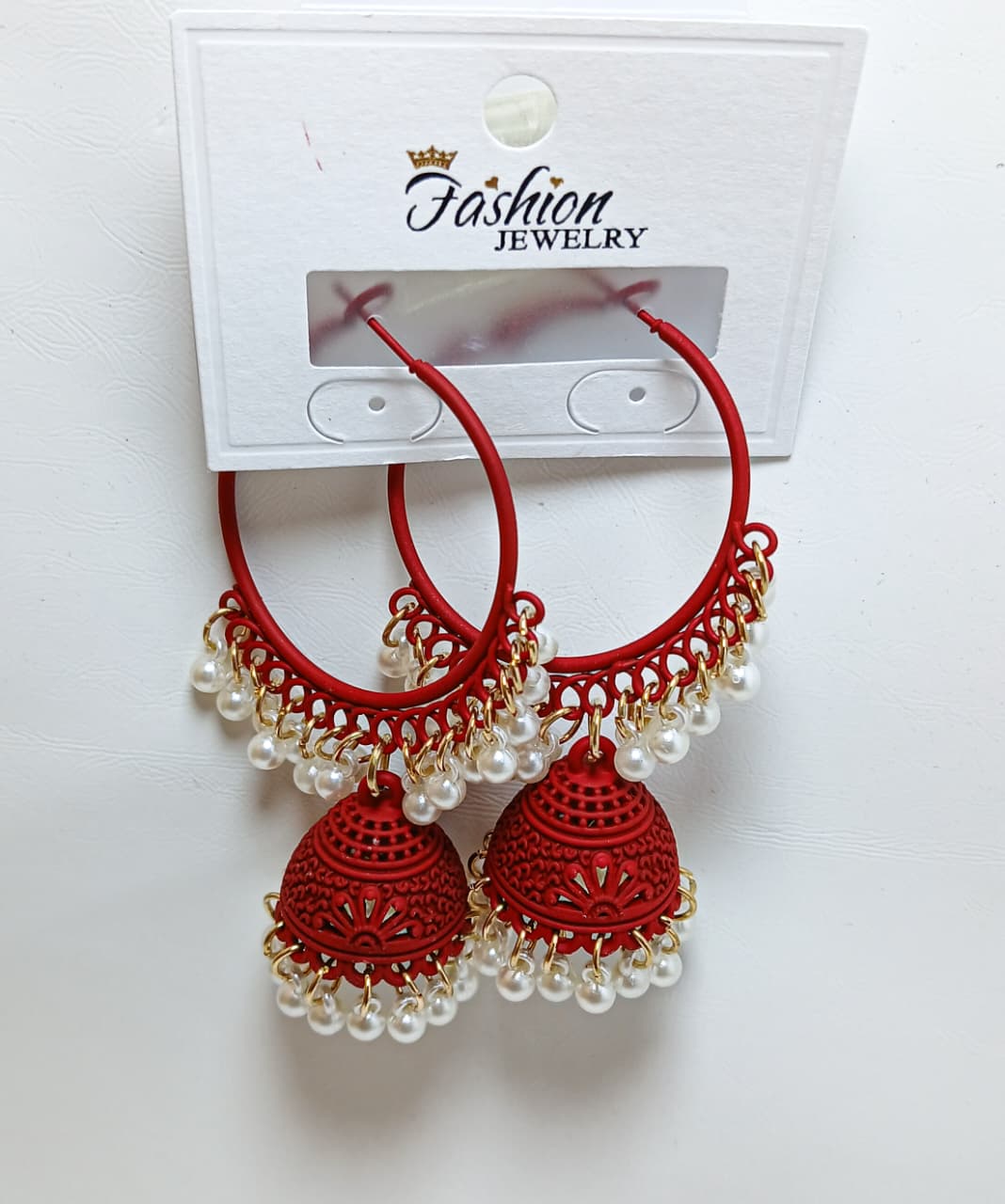 Pair of Neera jhumka bali earrings | All Colours availible