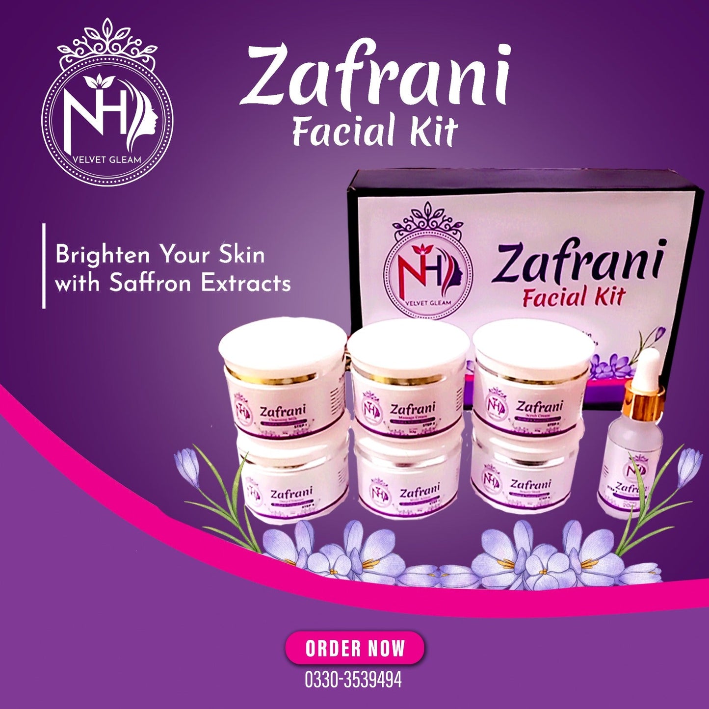Zafrani Facial Kit